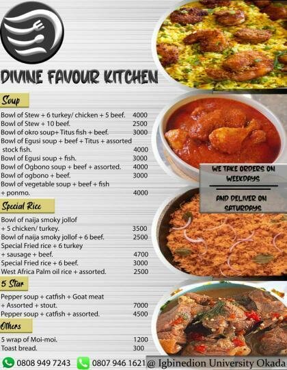 Divine Favour Kitchen