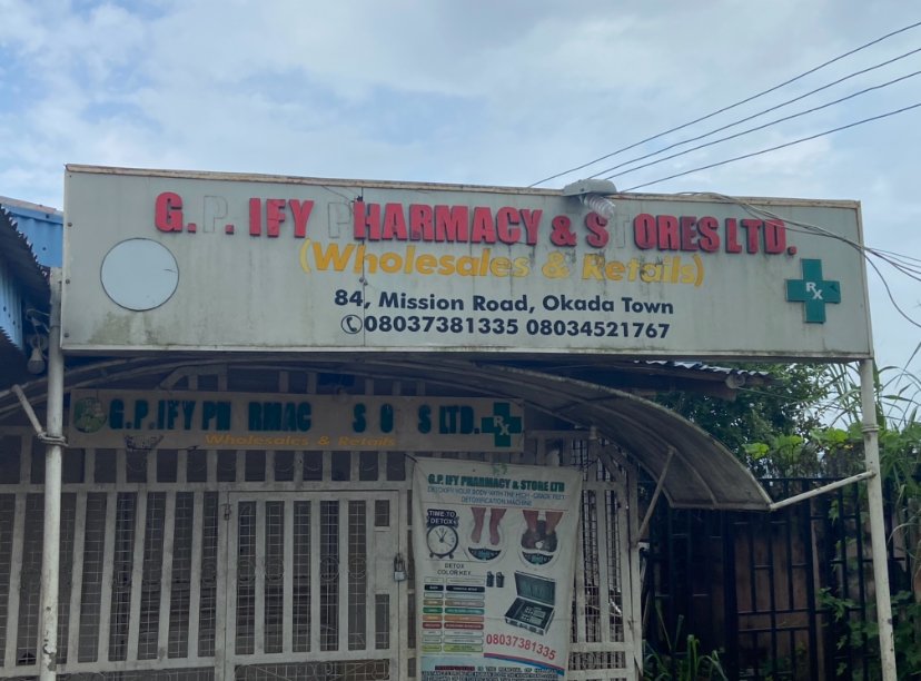 GP. IFY PHARMACY AND STORES LTD