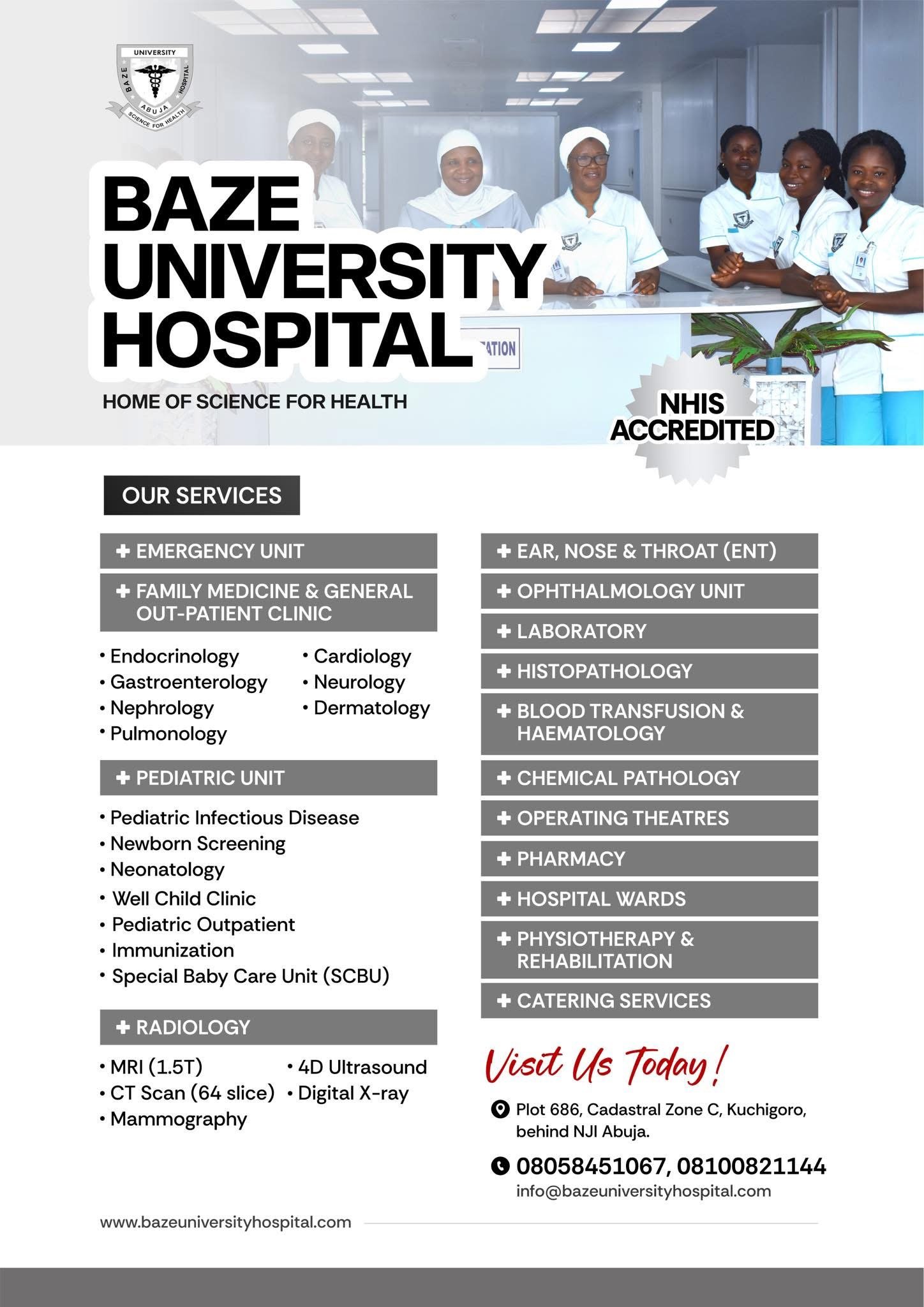 Baze university hospital clinic