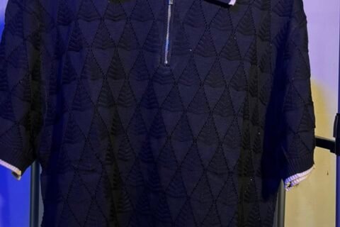 High cotton wool shirt