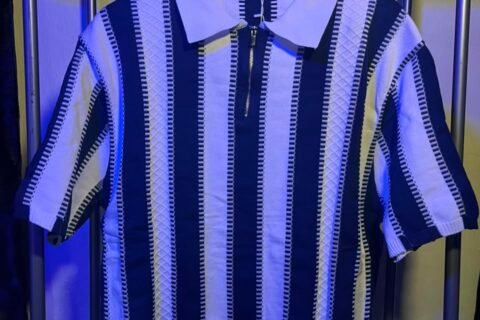 High cotton wool shirt